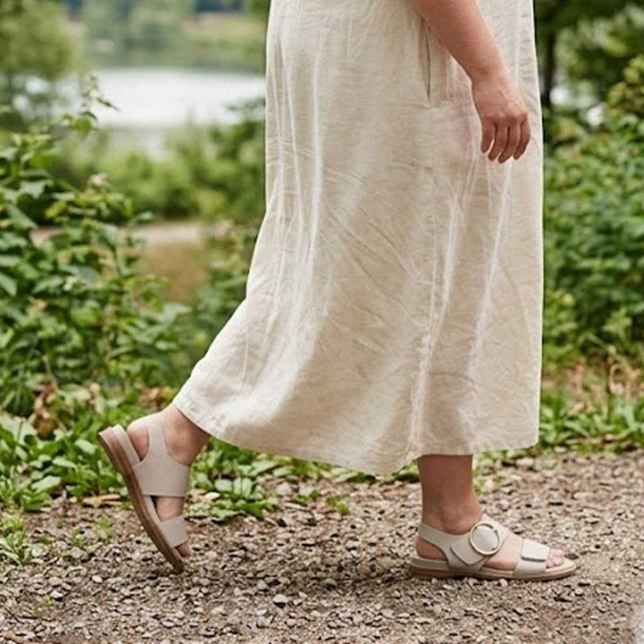 LUA – Elegant Arch Support Sandals for Plantar Fasciitis & Wide Feet | Orthopedic Comfort Sandals for Women