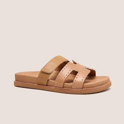 WILLOW – Modern Studded Slide Sandals for Bunions & Foot Pain | Podiatrist Recommended Healthy Sandals