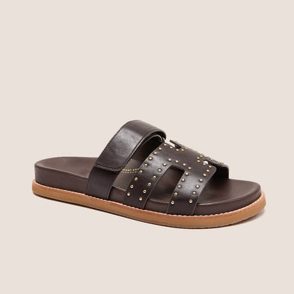 WILLOW – Modern Studded Slide Sandals for Bunions & Foot Pain | Podiatrist Recommended Healthy Sandals
