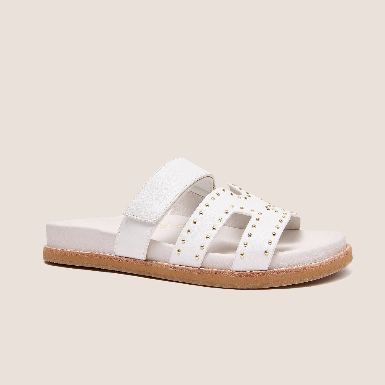 WILLOW – Modern Studded Slide Sandals for Bunions & Foot Pain | Podiatrist Recommended Healthy Sandals