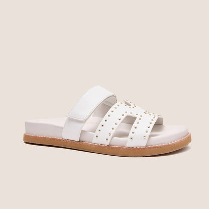 WILLOW – Modern Studded Slide Sandals for Bunions & Foot Pain | Podiatrist Recommended Healthy Sandals