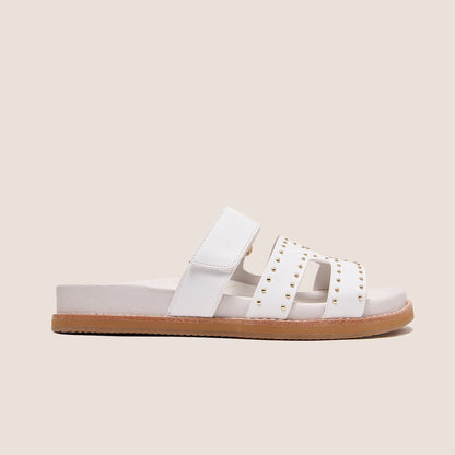 WILLOW – Modern Studded Slide Sandals for Bunions & Foot Pain | Podiatrist Recommended Healthy Sandals