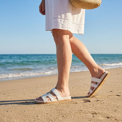 WILLOW – Modern Studded Slide Sandals for Bunions & Foot Pain | Podiatrist Recommended Healthy Sandals