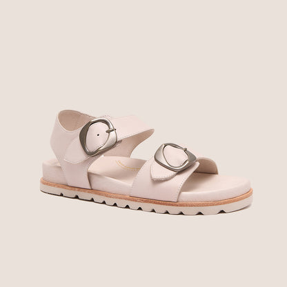 ZINNIA – Minimalist Arch Support Slides for Foot Pain | Lightweight Recovery Sandals for Women