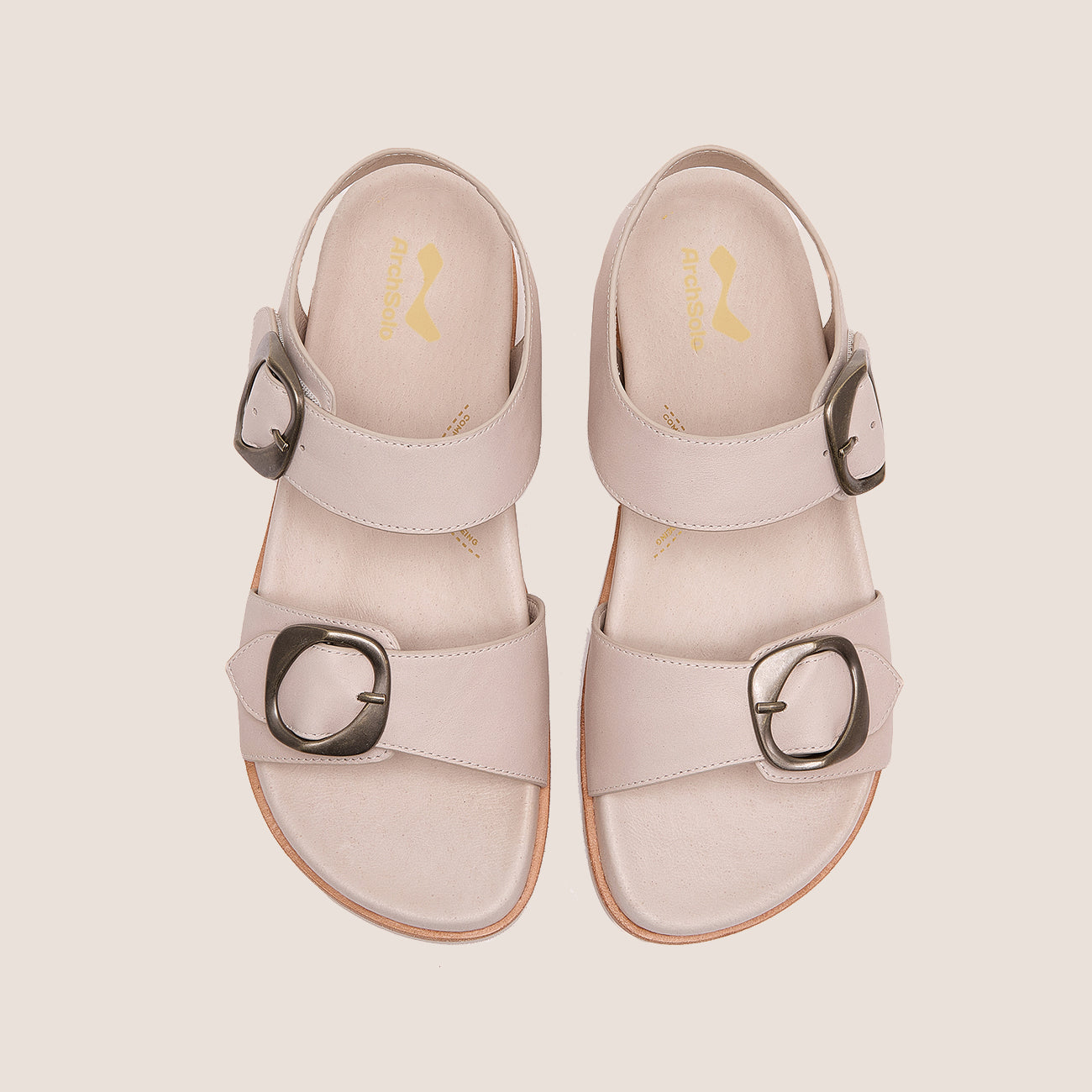 ZINNIA – Minimalist Arch Support Slides for Foot Pain | Lightweight Recovery Sandals for Women
