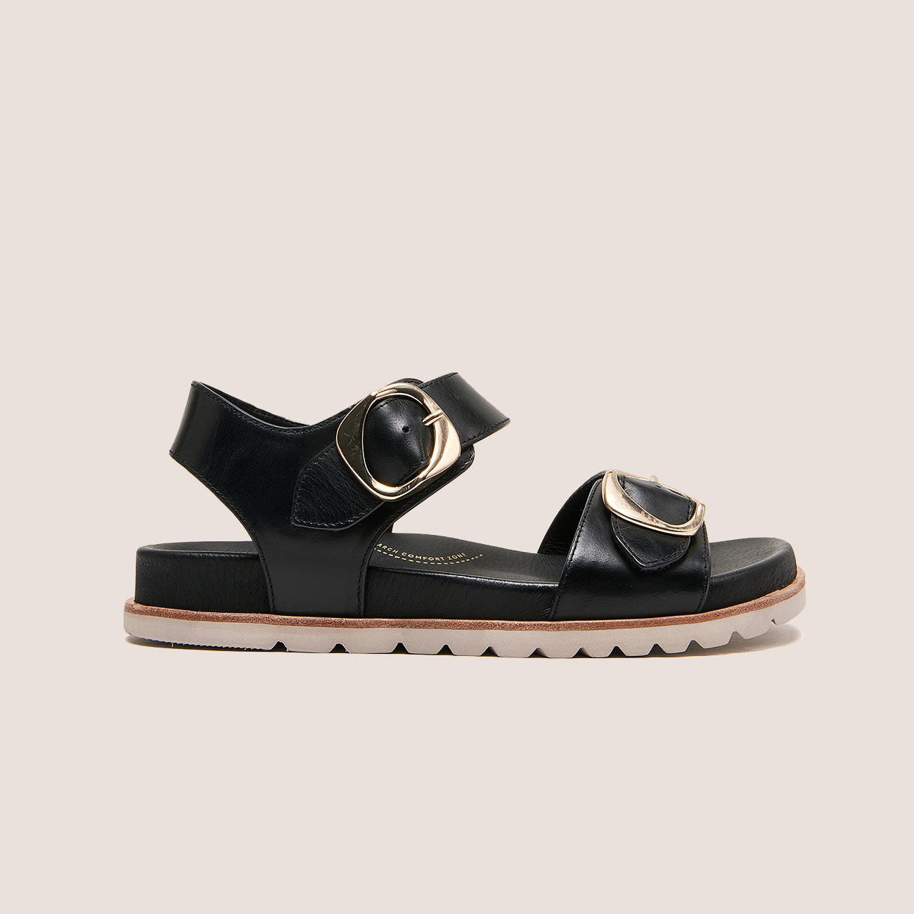 ZINNIA – Minimalist Arch Support Slides for Foot Pain | Lightweight Recovery Sandals for Women