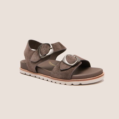 ZINNIA – Minimalist Arch Support Slides for Foot Pain | Lightweight Recovery Sandals for Women